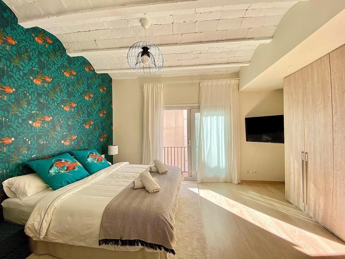 Abbott Apartment - 1 Min From The Beach - 100M2 - Sleeps 8 Sitges Exterior photo